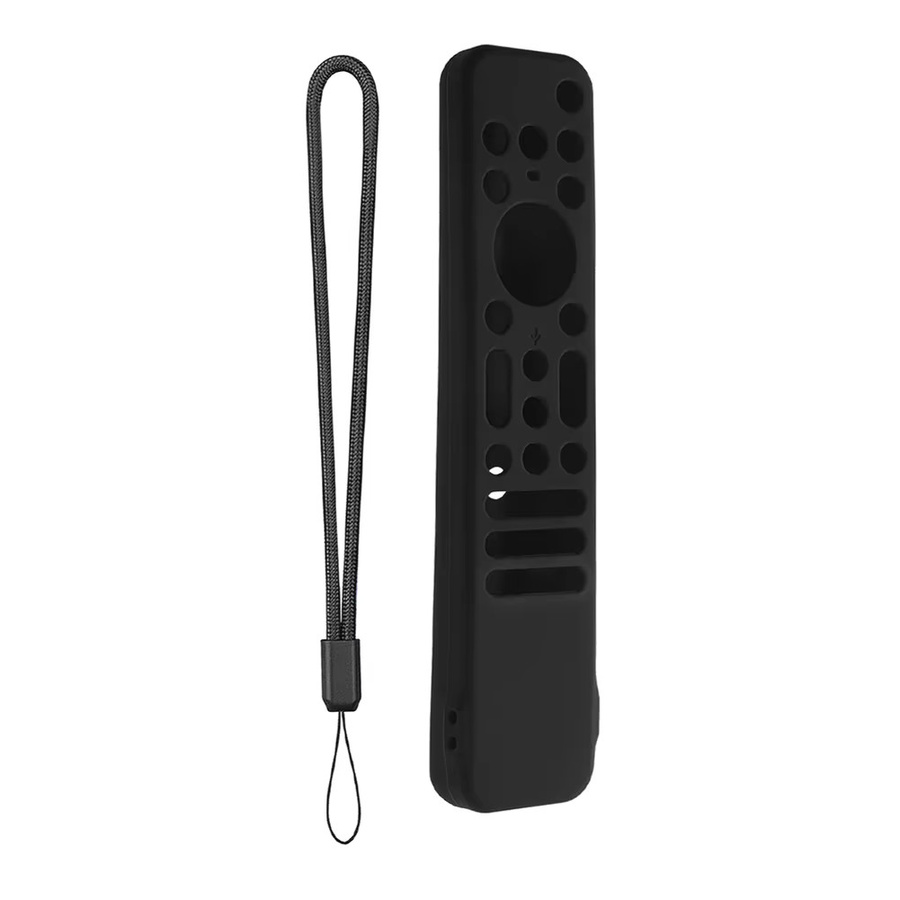 Anti-Rutsch-Silikon-Schutzhülle für Sony Fernbedienungen RMF-TX810U, TX811U, TX910U mit Lanyard in Grün - Bild 2