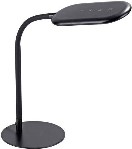 Just Light LED-Schreibtischleuchte Schwarz dimmbar mit Touch-Bedienung - Bild 1
