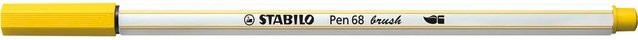 STABILO Pen 68 brush Brushmarker in Gelb - Bild 1