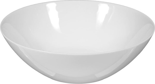 Seltmann Weiden Porzellan Schüssel Rondo/Liane in Weiß Durchmesser: 24 cm - Bild 1