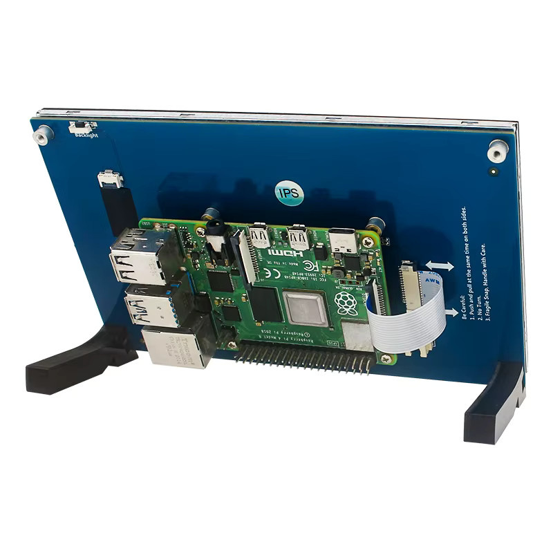 SHCHV 7-Zoll DSI-Touchscreen IPS-Display mit 800 x 480 Auflösung und MIPI CSI-Kabel für Raspberry Pi 5, 4B, 3B+ und 3B - Bild 4