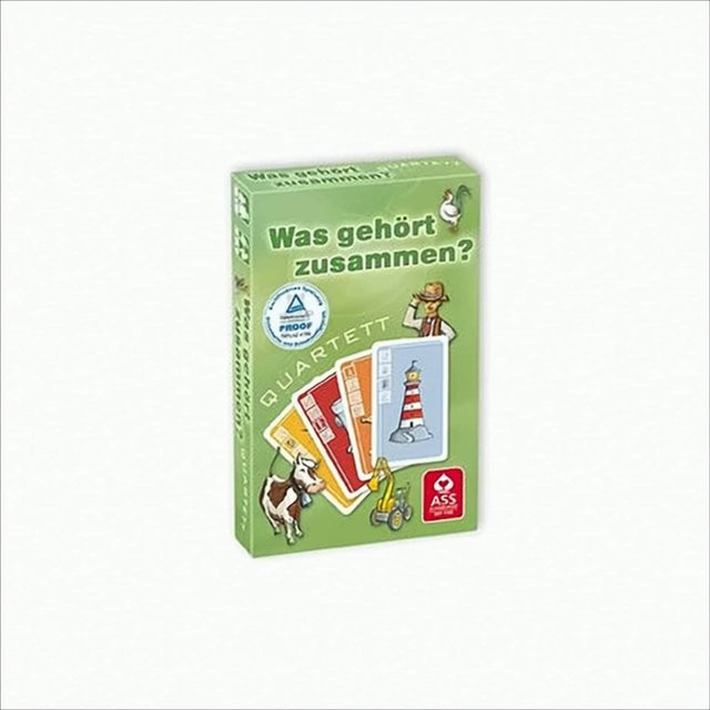 Cartamundi Was gehört zusammen - Quartett Kartenspiel - Bild 1