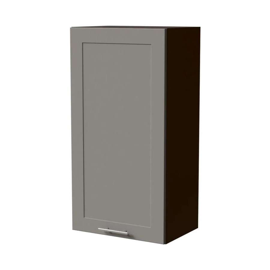 Feldmann-Wohnen Hängeschrank Oslo Lava / Dust Grey Matt mit Soft-Close-Türen, Breite: 50 cm, Tiefe: 32,5 cm, Höhe: 96 cm - Bild 2