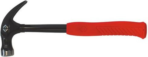 C.K Klauenhammer T4229 in Rot mit Stahlkopf, 454g - Bild 1