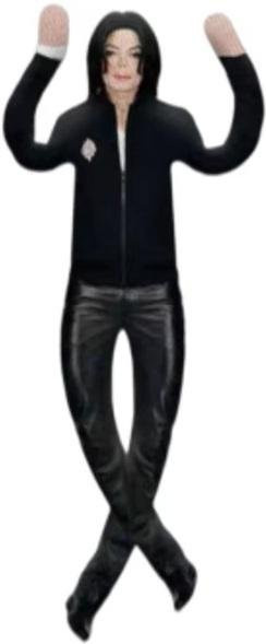 Binchi Fitness Michael Jackson Plüschfigur, ab 14 Jahren - Bild 1