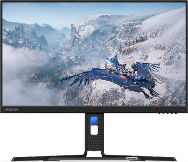 Lenovo Legion R24e Gaming Monitor Raven Black, 24 Zoll Widescreen Full HD, 0,5 ms Reaktionszeit - Bild 1