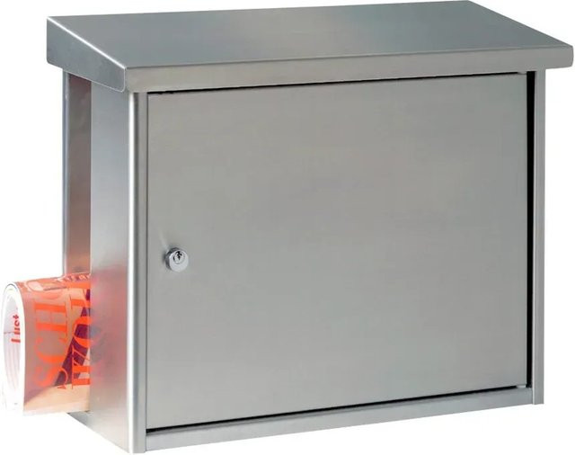 Burg Wächter Briefkasten Hanseatic 3816 aus Edelstahl in Silber - Bild 1
