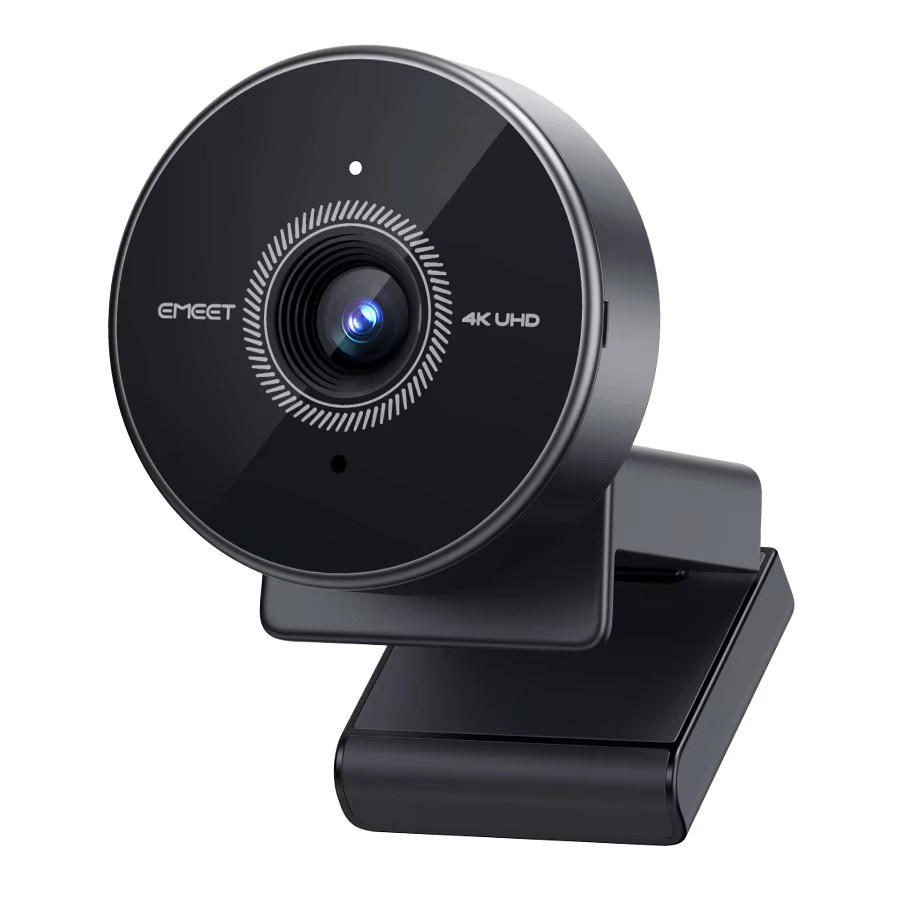 EMEET Webcam 4K mit Mikrofon und Full HD 1080P 60fps, USB-Webkamera für Computer, Desktop und Laptop, Schwarz - Bild 7