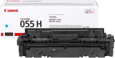 Canon 055H Original Cyan Tonerpatrone für imageCLASS und i-SENSYS Laserdrucker - Bild 2