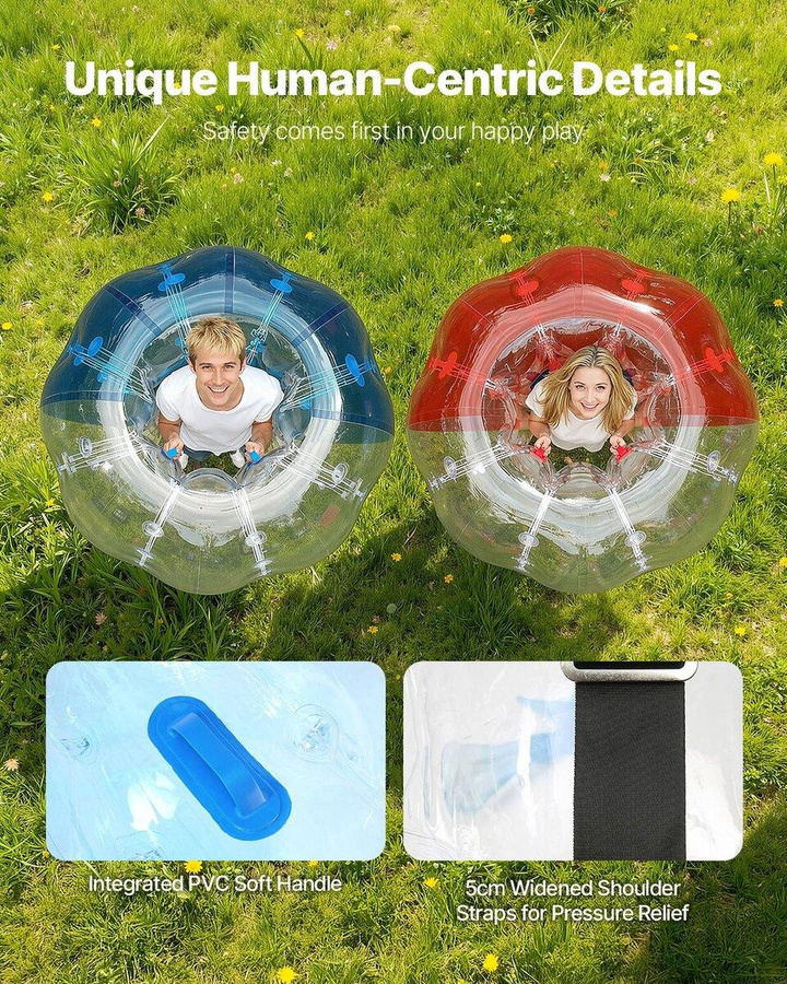 Buying Solutions MB Bumper Balls Sumo Zorb Bälle 2er-Pack PVC Bunt / Mehrfarbig - Bild 5