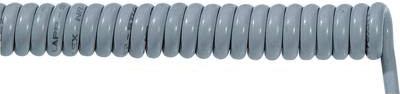 LAPP Spiralkabel UNITRONIC SPIRAL LiF2Y11Y Grau 4 x 0,25 mm² B: 200 mm, H: 800 mm - Bild 1