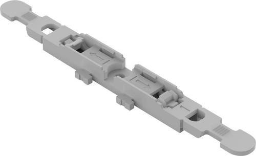 WAGO 221-2501 Befestigungsadapter Grau, 5 Stück - Bild 1