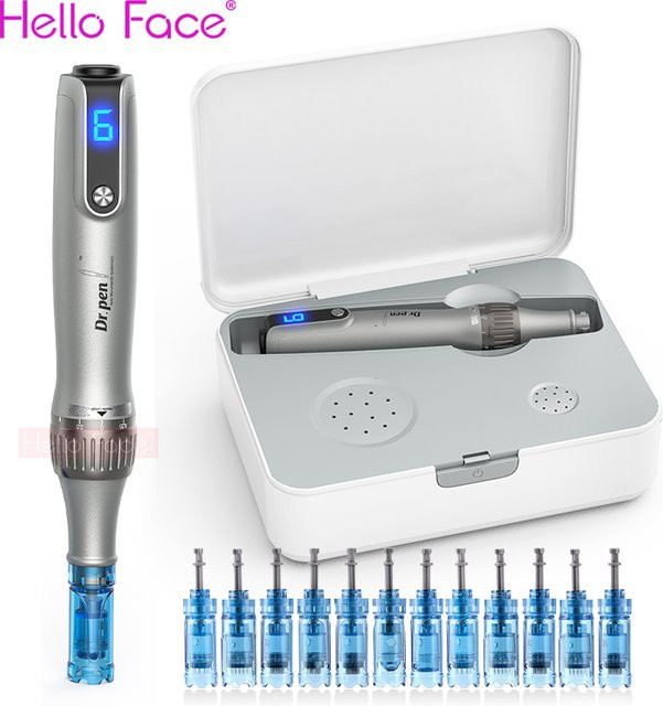 Dr. Pen M8S Microneedling-Stift mit 12 Ersatzkartuschen, Unisex - Bild 1