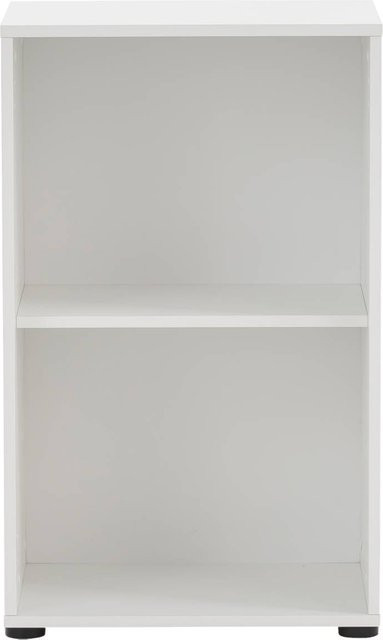 Regal Serie 400 von Möbelpartner in Perlweiß, B/H/T: 50,9 x 83,6 x 41 cm - Bild 1