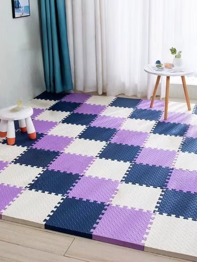 DHDH Babyspielmatte, Aktivitätsmatte, Schaumstoff, Blau, Bunt / Mehrfarbig - Bild 4