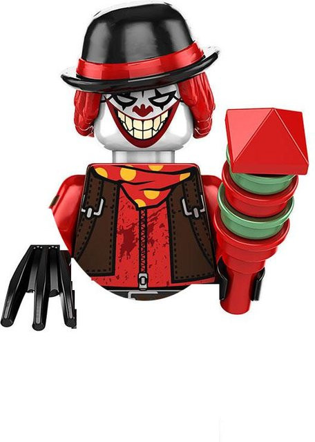 Halloween Geist Vitruv Megan Clown Kettensägenmörder Jack Kürbis Modellbausteine Figur, ab 6 Jahren, lavendel - Bild 1