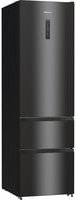 Hisense RM469N4AFD1 French Door Kühl-Gefrierkombination in Schwarz mit No-Frost und Dynamic Cooling - Bild 1