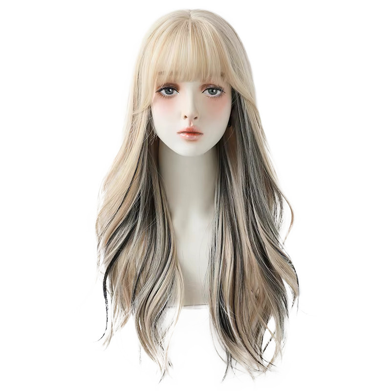 7JHH WIGS Perücke, blonde Wellen, synthetisch, Damen - Bild 4