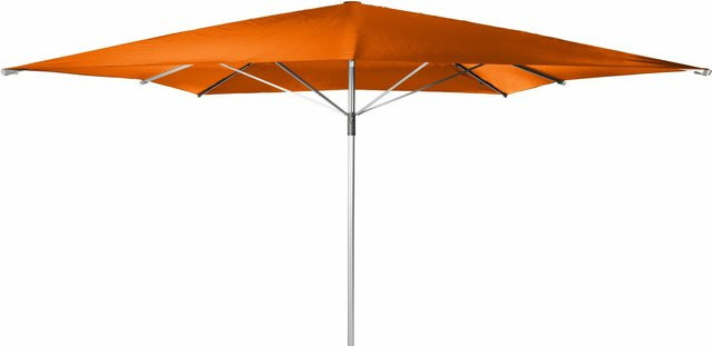 Doppler Sonnenschirm Telestar Großschirm mit Windventil in Orange, B/T: 400 x 400 cm - Bild 1