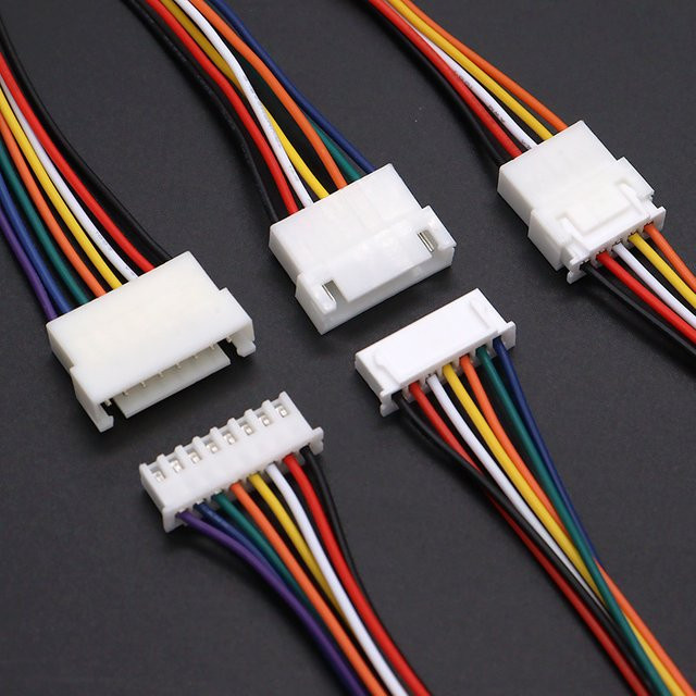 JST XH2.54 Kabelstecker Set mit 2P bis 6P Pin, 26AWG, 10er Packung - Bild 1