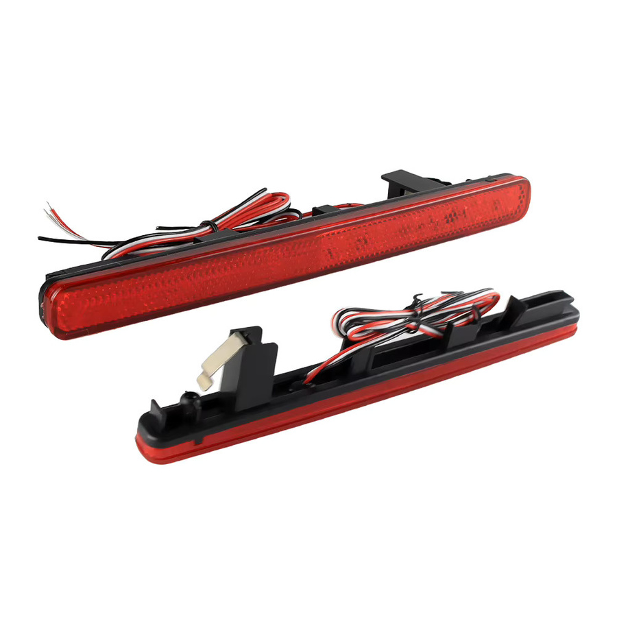 2er-Set LED Stoßstangen-Reflektoren in Rot für Acura TSX und europäischen Accord, OEM 33555-TL0-G01, links und rechts - Bild 5