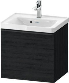 Duravit Waschtischunterschrank D-Neo in Schwarz und Weiß, B/T/H: 48,4 x 37,2 x 44 cm - Bild 1