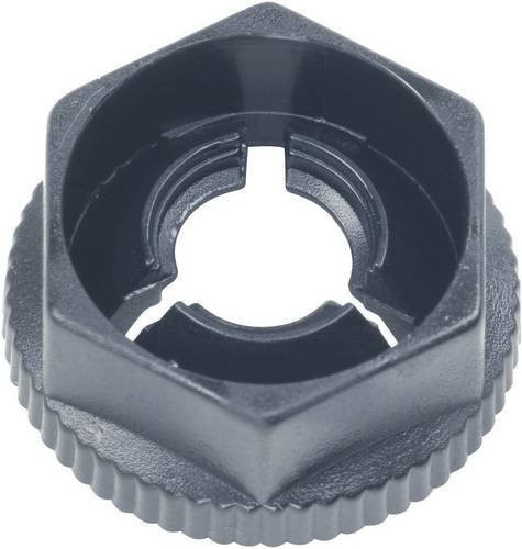 PB Fastener KN50 Steckmutter aus Polyamid in Schwarz für eine maximale Plattenstärke von 2mm - Bild 1