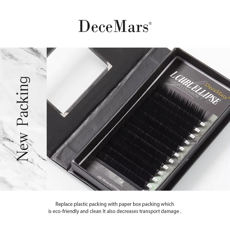 DeceMars Curl Ellipse Lash Wimperncurler, 12-reihig, Tablett - Bild 4