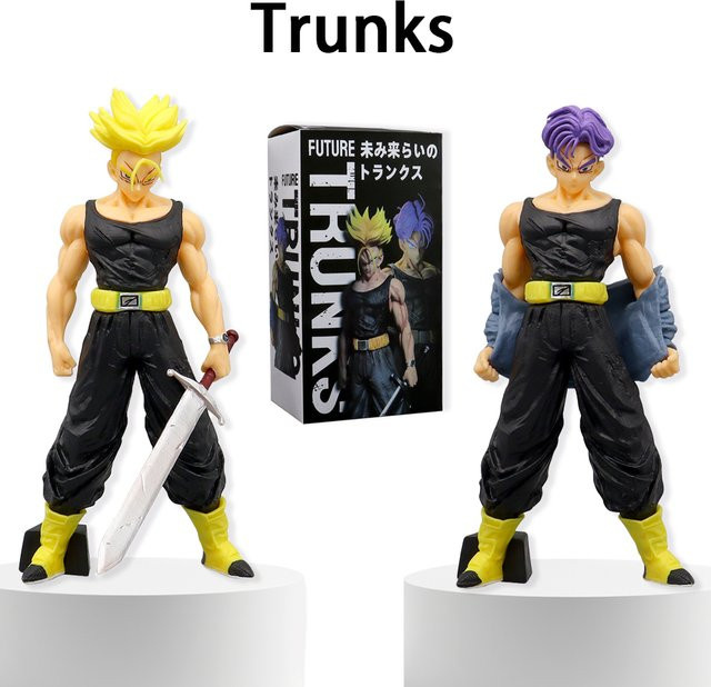 Bandai Dragon Ball Trunks Super Saiyajin Zukunft Trunks Actionfigur, Einzelfigur - Bild 1