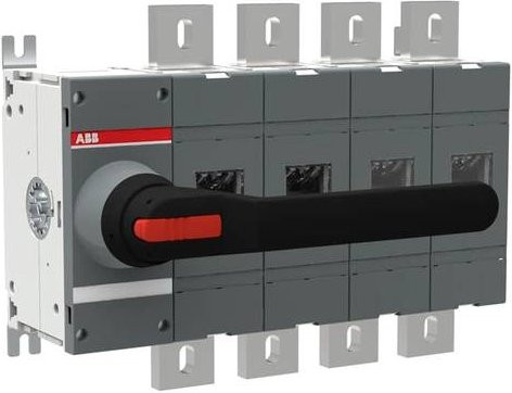 ABB OT1000E04K Lasttrennschalter 1000A 1000V in Schwarz und Grau - Bild 1