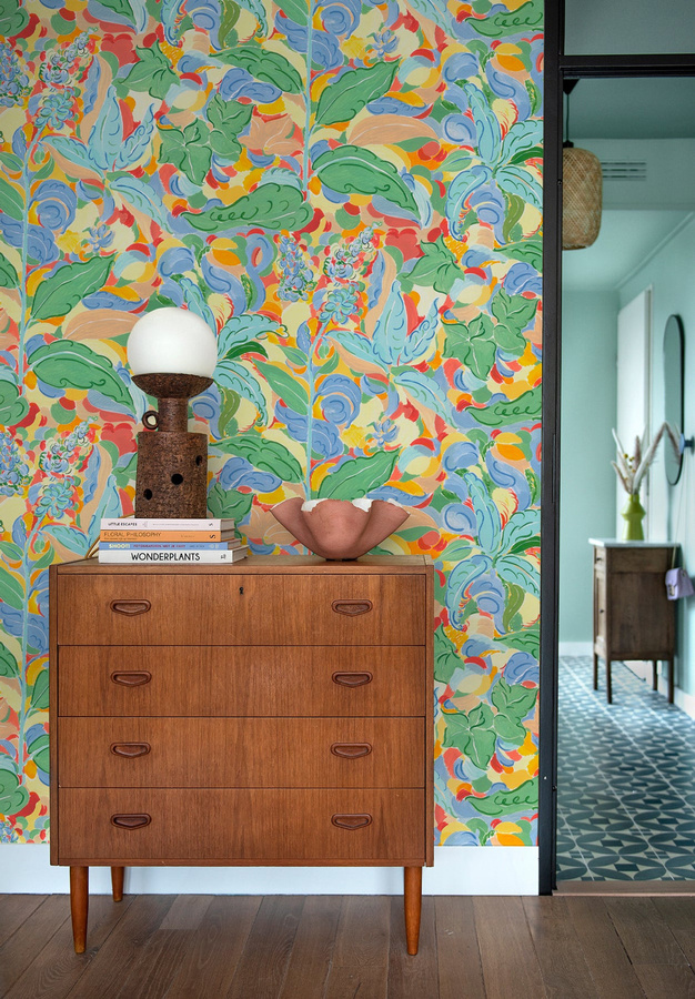Isidore Leroy Wallpaper Praesto Mural mit botanischem Floral-Design in Multicolour, Breite: 50 cm, Höhe: 330 cm - Bild 1
