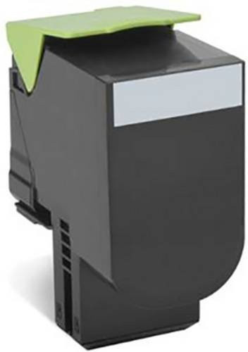 Lexmark Original Toner Cartridge CX510de Schwarz für Laserdrucker mit 8000 Seiten Reichweite 80C2XKE - Bild 1