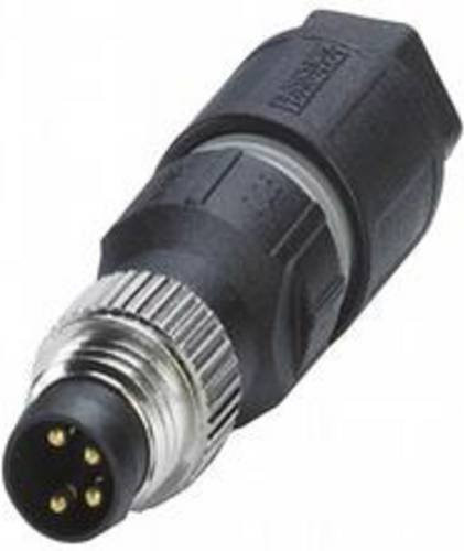 Pepperl+Fuchs 258194 Sensor-Aktor-Steckverbinder M8 Stecker gerade unkonfektioniert 4 Polzahl schwarz - Bild 1