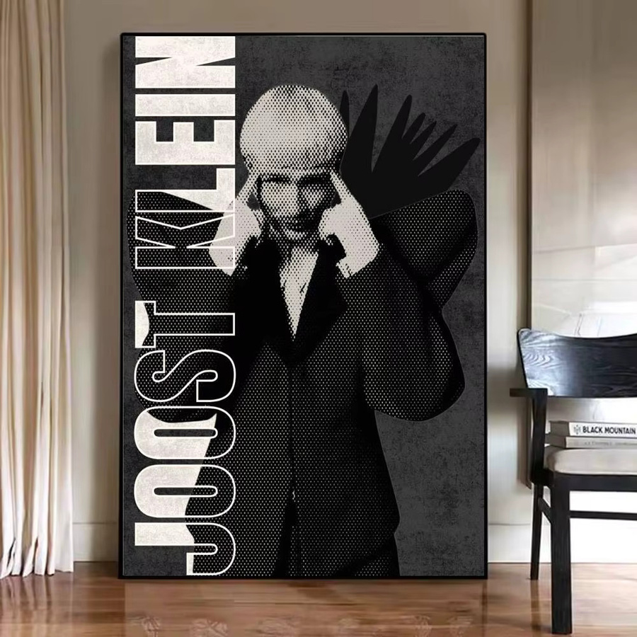 Moetch Wanddekoration Joost Klein Singer Poster, selbstklebender wasserfester Papieraufkleber, Mehrfarbig, Rechteckig - Bild 5