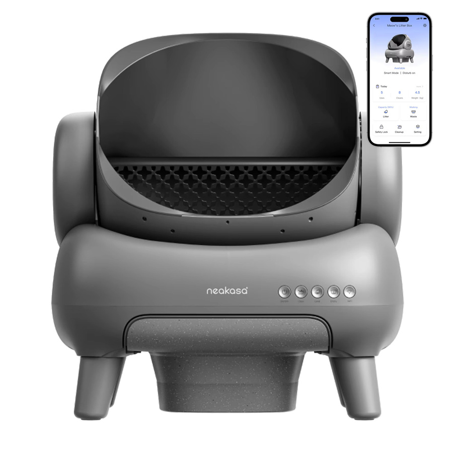 Neakasa M1 Automatische Katzentoilette mit App-Steuerung, Selbstreinigend, Grau - Bild 5