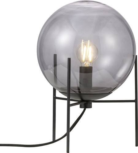 Nordlux Alton Tischlampe E14 15W in Grau mit Glaskugel - Bild 1
