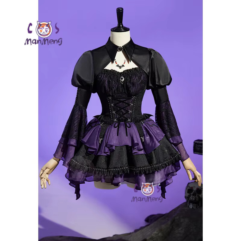 Monster Cos Monster High Elissabat Cosplay Kostüm, Fantasy, Set / Bundle - Bild 2