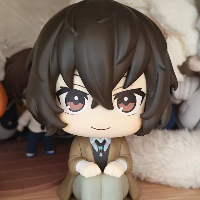 Bandai Bungou Stray Dogs Nakajima Atsushi & Dazai Osamu Q-Version Actionfiguren, Einzelfigur, Kunststoff, Bunt / Mehrfarbig - Bild 1