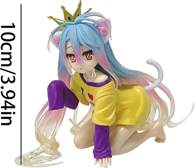 Yiran toy 1 No Game No Life Shiro Actionfigur PVC 10cm - Bild 1