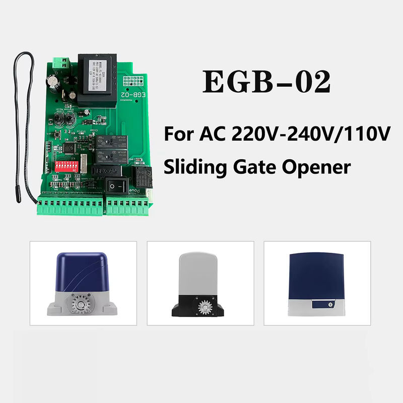 KUANGZIPENG Universal Sensitive Schiebetoröffner Platine für AC220V / AC230V Schiebetormotoren - Bild 6