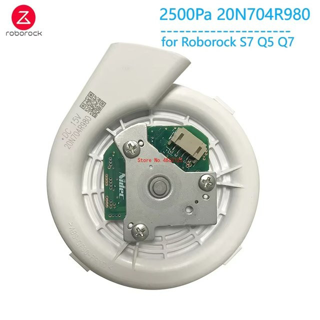 Roborock Ersatz Lüftermotor 2500Pa 20N704R980 für S7 S6 MaxV E5 Q5 Q7 T7S Plus G10 Roboter Staubsauger Teile in Weiß - Bild 1