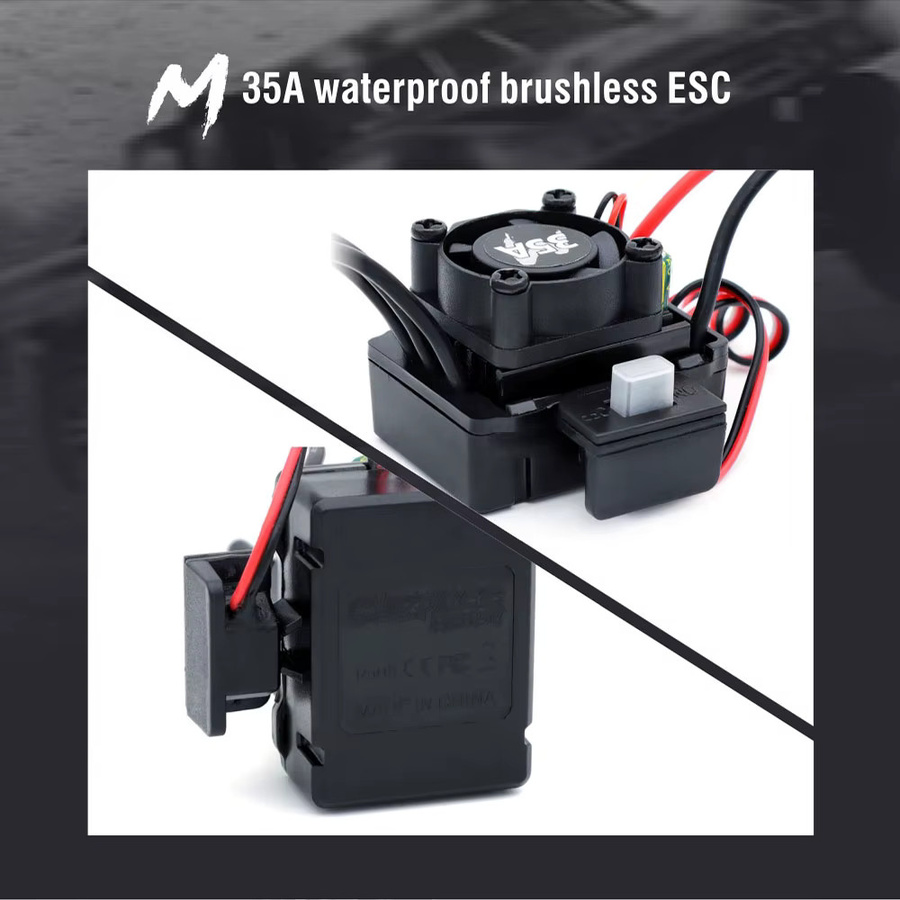 SURPASS HOBBY Wasserdichter Combo Bürstenloser Motor mit M35A ESC, 2S - Bild 3