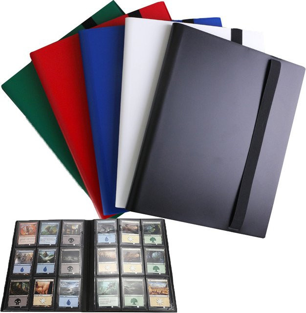 Blaues Fotoalbum mit großer Kapazität zur Aufbewahrung von Fotos, kleinen Karten und Stempeln mit 160 bis 540 Gittern - Bild 1