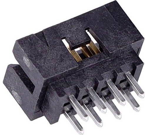Molex Steckleiste 87831084 mit 8 Polen, 2 Reihen, Rastermaß 2.00 mm, Schwarz - Bild 1