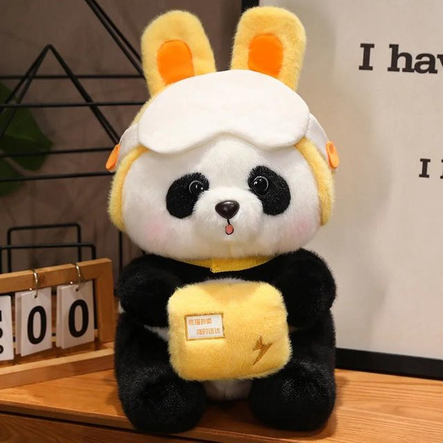 Yiran Health & Beauty Baby-Panda-Bär Plüschtier, 40cm - Bild 1