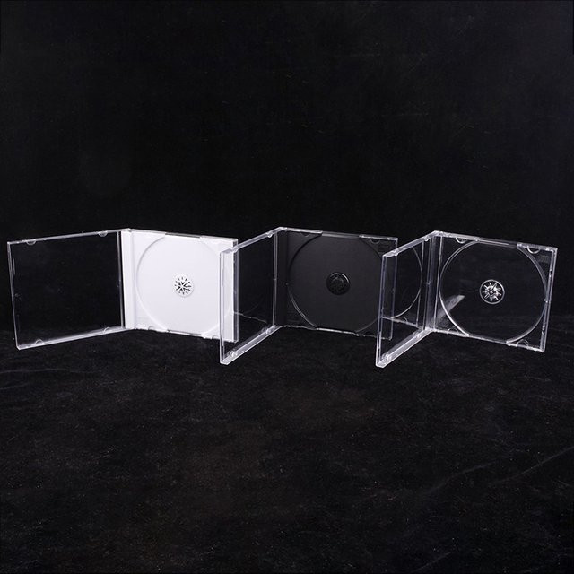 Transparente CD-Hülle aus PP-Kunststoff für 1–2 CDs - Bild 1