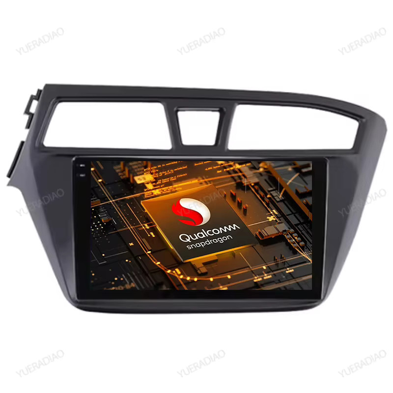Android 16 Autoradio für Hyundai I20 II in Schwarz mit QLED Display, GPS, Bluetooth, WiFi und 4G Unterstützung als 2DIN Multimedia Head Unit - Bild 6