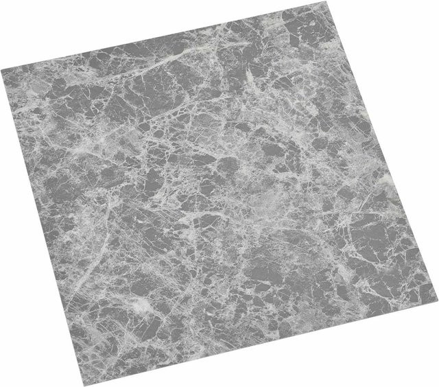 vidaXL Bodenplanken in Betongrau, 55 Stück, 5,11 m², selbstklebend, PVC in Steinoptik - Bild 1