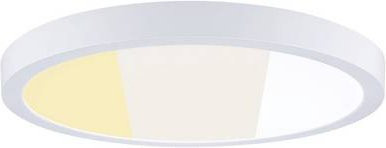 Paulmann Abia 71304 LED-Panel 16W Warmweiß Weiß mit Bewegungsmelder und Dämmerungssensor, Rund, Wandmontage - Bild 1
