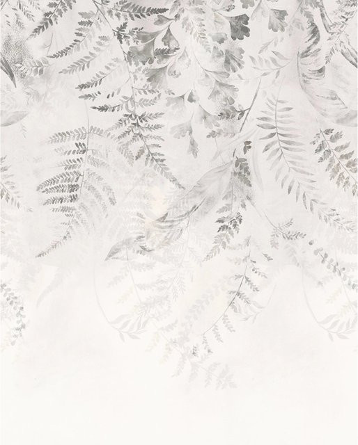 Komar Fototapete Ivy aus Qualitätsvlies in Schwarz-weiß, Breite: 200 cm, Höhe: 250 cm - Bild 1